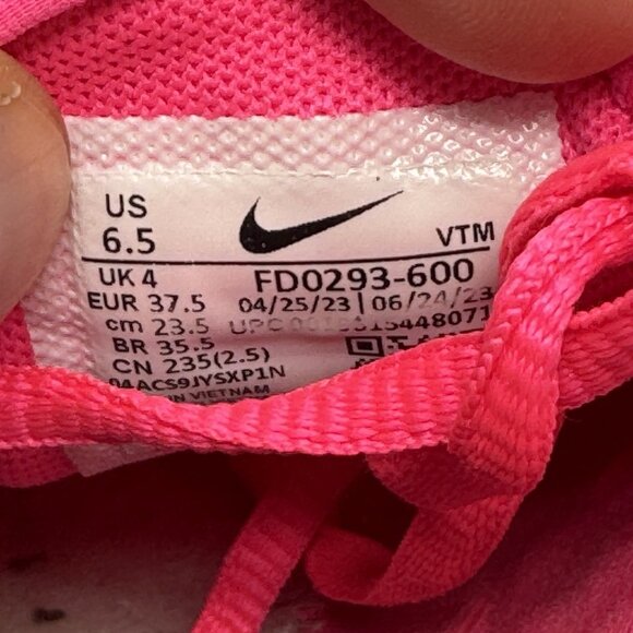 Nike Air Max 270 Hyper Pink Womens Size 6.5 Athletic Running Sneakers No Insoles - Picture 8 of 9